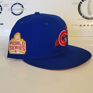 New Era Chicago Cubs fitted cap 2016 world series edition 7 1/2